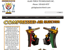 Tablet Screenshot of glasstorchtech.com